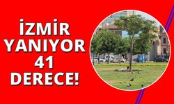 İzmir 41 dereceyi gördü, meydanlar boş kaldı