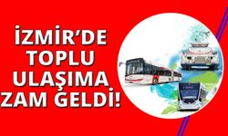 İzmir'de toplu ulaşıma yüzde 48 zam geldi.