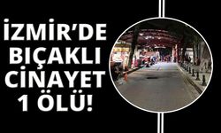 İzmir'de 8 bıçak darbesiyle öldürüldü