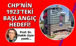 CHP’nin 1923’teki başlangıç hedefi