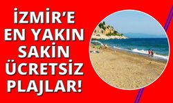 İzmir'in sakin ve ücretsiz halk plajları!