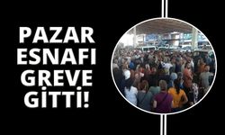 İzmir'de grev kararı alan pazarcılar tezgah kapattı