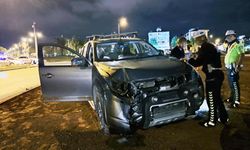 Menteşe'de kaza: Trafik polisi ölümden döndü