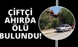 Denizlili çiftçi ahırda ölü bulundu