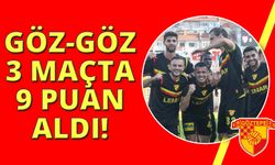 Göztepe’den 3 maçlık galibiyet serisi