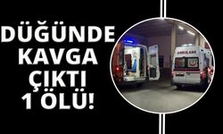 Düğünde kavga çıktı: 1 ölü, 2 yaralı