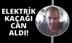 Şofbendeki elektrik kaçağı polis memurunu hayattan kopardı
