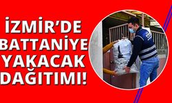 İzmir'de yakacak ve battaniye dağıtımı