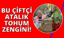 Manisalı çiftçi binin üzerinde atalık tohum sahibi