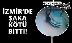 İzmir'de şakalaşan çocuklar otomobilin altında kaldı