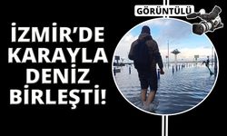  İzmir'de kara ile deniz birleşti, hasar gün ağarınca ortaya çıktı