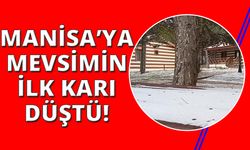  Manisa’ya mevsimin ilk karı düştü