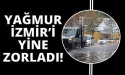 İzmir’i sağanak vurdu: Cadde ve sokaklar göle döndü