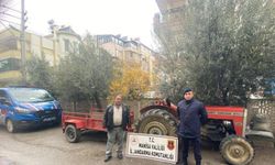 Manisa’da çalınan traktörü jandarma buldu