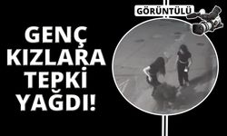 İzmir’de genç kızlar ağacı böyle tepmeledi