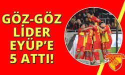  Trendyol 1. Lig: Göztepe: 5 - Eyüpspor: 1