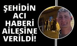 İzmir'de şehidin acı haberi ailesine verildi