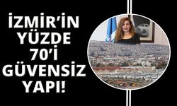 İzmir'de binaların yüzde 70'i güvensiz!