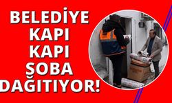 Belediye sosyal yardım soba dağıtıyor!