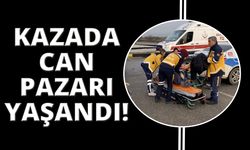 Manisa'daki kazada 2 otomobil çarpıştı!