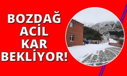 Bozdağ Kayak Merkezi'nde kar şanssızlığı