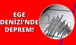 Ege Denizi’nde 4.2 büyüklüğünde deprem oldu