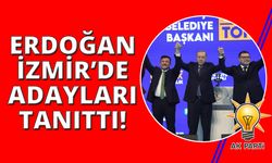 Cumhurbaşkanı Erdoğan'dan İzmir'de adayları tanıttı