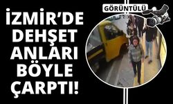  İzmir’de kamyonet yayalara çarpıp iş yerine daldı