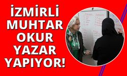 İzmirli muhtar, 370 kadını okuryazar yaptı