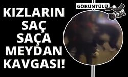 İzmir'de kız öğrenciler kavga etti, arkadaşları izledi