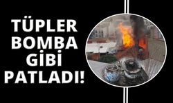  İzmir’de yangın! Tüpler bomba gibi patladı