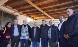 Güzelbahçe'de CHP'li Günay'dan muhtar ziyareti