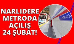 Narlıdere Metro hattından ilk sefer 24 Şubat'ta!