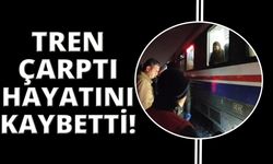 Trenin çarptığı şahıs hayatını kaybetti