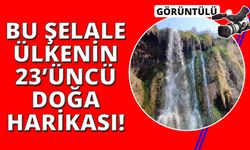 Türkiye'nin 23. doğa harikası Güney Şelalesi ziyaretçilerini bekliyor