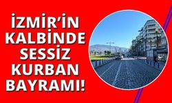 İzmir'de  Konak Kordonboyu bomboş kaldı