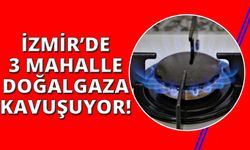 İzmir'de 3 bölgeye doğalgaz geliyor!