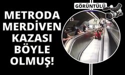 İzmir Metrosu'nda merdiven kazası böyle gerçekleşti