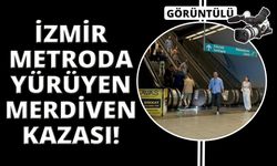 İzmir Metro'sunda yürüyen merdiven arızalandı, 9 kişi yaralandı