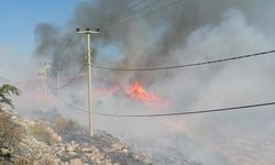 Bodrum'da korkutan yangın