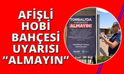 Belediye başkanı uyardı: "Hobi bahçesi almayın, zararlı çıkmayın!"