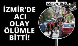 İzmir'de hareketli dakikalar: Önce etrafa ardından kendine ateş etti