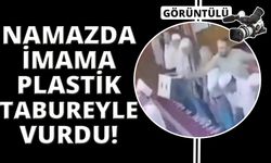 Manisa'da namaz kıldıran imama plastik tabure ile vurdu