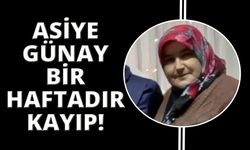 Bir haftadır kayıp olan Asiye Günay’dan haber alınamıyor