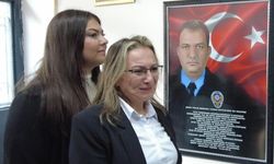 Şehit polisin adı kızının okuduğu ilkokula verildi