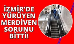 İzmir'de yürüyen merdivenler artık daha güvenli