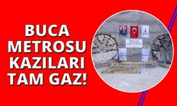 Buca Metrosu'nda tünel kazıları dört koldan sürüyor