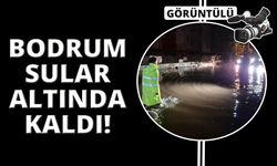 Bodrum sular altında kaldı, evleri su bastı, araçlar mahsur kaldı