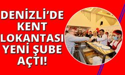 Denizli'de 4. Kent Lokantasını hizmete açtı