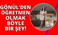 Gönül öğretmenin yaktığı ışık 17 okulu aydınlattı